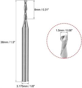 img 2 attached to Инструменты для резки акрила и древесины из карбида - Uxcell