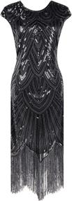 img 4 attached to Womens Flapper Dresses Fringed XX Large Women's Clothing and Dresses