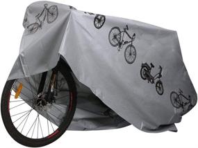 img 2 attached to 🚲 Waterproof and Dustproof Bike Cover for Indoor and Outdoor Use - EOOCVT