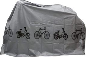 img 4 attached to 🚲 Waterproof and Dustproof Bike Cover for Indoor and Outdoor Use - EOOCVT