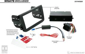 img 3 attached to SCOSCHE Install Centric ICVW6BN: Установочное решение для полноценной стереоустановки VW 2006-15 с двойным DIN в комплекте с интерфейсом.