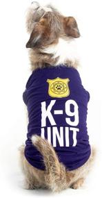 img 4 attached to Police Dog Shirt for K-9 🐶 Unit - Charming Canine Cop Halloween Costume