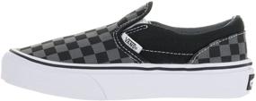 img 3 attached to Best Slip-On Shoes for Boys: Vans Boys Classic Slip Tod Boys' Shoes