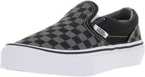 img 4 attached to Best Slip-On Shoes for Boys: Vans Boys Classic Slip Tod Boys' Shoes