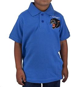 img 3 attached to Ed Hardy Little Panther Polo Boys' Clothing for Tops, Tees & Shirts