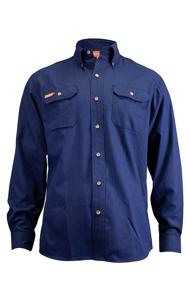 img 2 attached to 👕 National Safety Apparel TCG01160213 Tecgen Select FR Work Shirt: Optimal Protection for Hazardous Work Environments