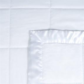 img 1 attached to Lavish Home Alternative Blanket White Bedding