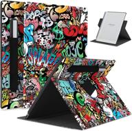 📚 e net-case slim lightweight book folios case for remarkable 2 10.3 inch digital paper (2020 released) - graffiti design logo