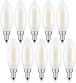 img 4 attached to 💡 CRLight Candelabra Filament Chandelier: Industrial Electrical Component for Exquisite Lighting