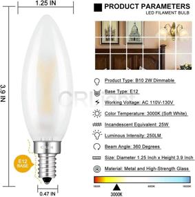 img 2 attached to 💡 CRLight Candelabra Filament Chandelier: Industrial Electrical Component for Exquisite Lighting