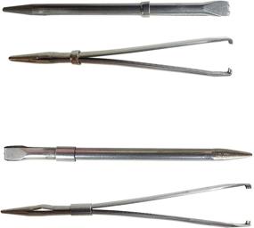 img 4 attached to High-quality Stainless Steel Lacing Needles in Two Different Sizes (Stainless Steel)