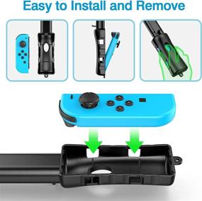 img 1 attached to 🏌️ HEYSTOP Switch Mario Golf Club: The Perfect Companion for Nintendo Switch/Switch OLED Mario Golf Super Rush Twin Pack