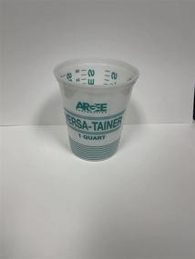 img 1 attached to 🪣 RG512 Bucket by Argee - 1 Quart, White, 12 Pack