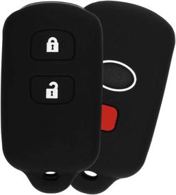 img 2 attached to 🔑 Protective Keyless Remote Car Key Fob Shell Cover for Toyota Scion Models