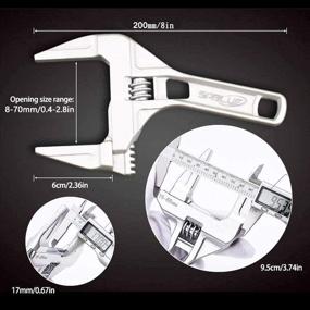 img 3 attached to 🔧 Explore the Versatile SABLUE Adjustable 0 4 2 7Inch Disassembly Lightweight Device