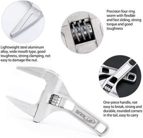 img 1 attached to 🔧 Explore the Versatile SABLUE Adjustable 0 4 2 7Inch Disassembly Lightweight Device