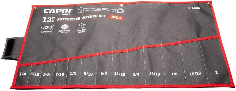 capri tools wrench roll pouch 로고
