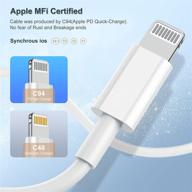 🔌 apple mfi certified 10ft зарядное устройство - 3 шт., длинный кабель lightning к usb для быстрой зарядки iphone - совместим с iphone 12/11 pro/11/xs max/xr/8/7/6s/6/5s/se и ipad original логотип