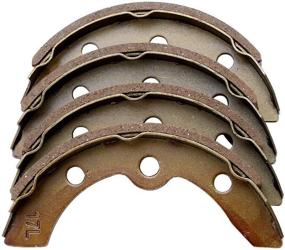 img 3 attached to 🏌️ 10L0L Golf Cart Brake Shoes: Premium Replacement Pads for Club Car, E-Z GO, Yamaha, and Columbia Par Car