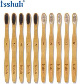img 1 attached to Toothbrush Biodegradable Toothbrushes Eco Friendly Compostable