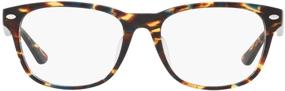 img 3 attached to Ray Ban RX5359F Eyeglasses Spotted Yellow