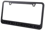 🚙 enhance your jeep grand cherokee with the stealth blackout license plate frame logo