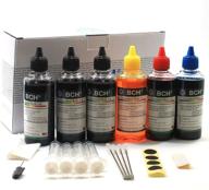 🖨️ bch printer ink: compatible for mg pg 240 243 245 cl 241 244 246 xl cartridges - bulk 600ml refill kit logo