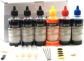 img 3 attached to 🖨️ BCH Printer Ink: Compatible for MG PG 240 243 245 CL 241 244 246 XL Cartridges - Bulk 600ml Refill Kit