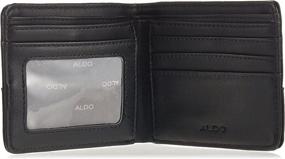 img 1 attached to 💼 Aldo Aissa Black Minimalist Wallet: Sleek and Stylish Men's Accessory