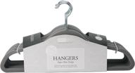 👔 simplify velvet hangers: space saving non-slip plastic hangers for clothes - pack of 25 логотип