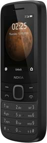img 1 attached to Nokia 225 Unlocked 4G Cell Phone in Black