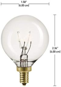 img 3 attached to 💡 Globe Electric 80261 Dimmable Incandescent Bulb