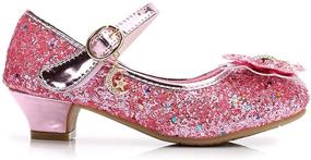 img 2 attached to YING LAN Cosplay Wedding Princess Girls' Shoes - Perfect for Costume Parties & Special Occasions