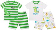 froerley boys toddler pajamas: exciting dinosaur sleepwear sets for boys logo