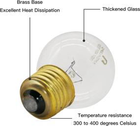 img 3 attached to Optimal Temperature Resistance and 🌡️ Extended Service Life for Bulb-Compatible Appliances