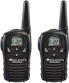 img 4 attached to 📻 Midland - LXT118, FRS Walkie Talkies - Extended Range Two Way Radios with Channel Scan, Hands-Free VOX, Pair Pack (Black)