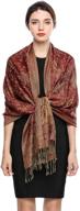 paisley reversible pashmina scarves: women's blanket accessories for wraps & scarves logo