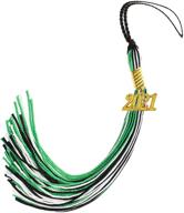 tricolor graduation tassels three color logo