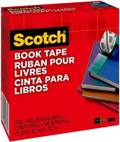 img 2 attached to Scotch(R) Book Tape 845 by 3M - 1.5 Inches x 15 Yards (7382)