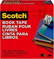 scotch(r) book tape 845 by 3m - 1.5 inches x 15 yards (7382) logo