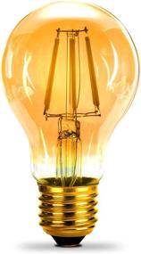 img 4 attached to 🌟 Bronze Amber DC 12 Volt Edison Light Bulb A19 Soft White 2700k 6W LED E26 Standard Screw Medium Base Lamp for Camper, RV, Trailer, Vintage Motorhome - Wide Voltage Band, Ensuite Dinette, 12V-36V Refit