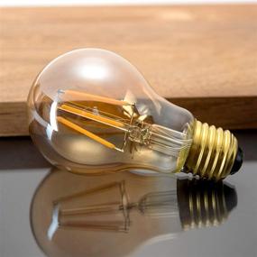 img 1 attached to 🌟 Bronze Amber DC 12 Volt Edison Light Bulb A19 Soft White 2700k 6W LED E26 Standard Screw Medium Base Lamp for Camper, RV, Trailer, Vintage Motorhome - Wide Voltage Band, Ensuite Dinette, 12V-36V Refit