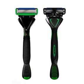 img 3 attached to 🪒 DORCO PACE6 6-Blade System Razor with 4 Refill Blades