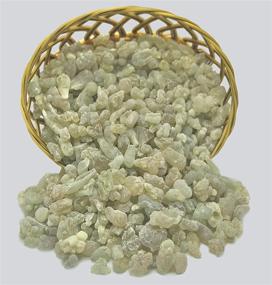 img 3 attached to Organic Green Frankincense Hojari from Oman Boswellia Sacra - Premium 1 oz Incense Resin Bulk, Certified Pure & Healthy