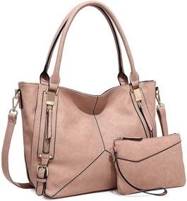 img 4 attached to Fashion Handbags Shoulder Satchel Handbag Women's Handbags & Wallets for Totes