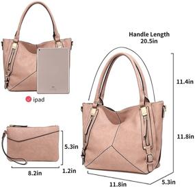 img 2 attached to Fashion Handbags Shoulder Satchel Handbag Women's Handbags & Wallets for Totes