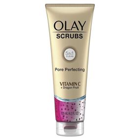 img 3 attached to 🍊 Olay Pore Perfecting Face Scrub: Vitamin C & Dragon Fruit Power, 4.2 Fl Oz