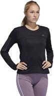 👚 adidas women's own the run long sleeve t-shirt logo