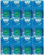 🦷 oral-b satin tape dental floss 25m, mint flavor - pack of 12 units logo