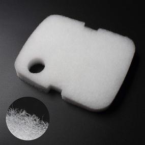 img 1 attached to 🧽 LTWHOME Floss Pads: Perfect Fit for Cascade 700/1000 GPH Canister Filter - Pack of 12